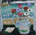 Jug with anemones, West Highlands